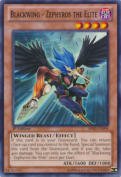 Blackwing - Zephyros the Elite [BP02-EN098] Mosaic Rare | Game Master's Emporium (The New GME)