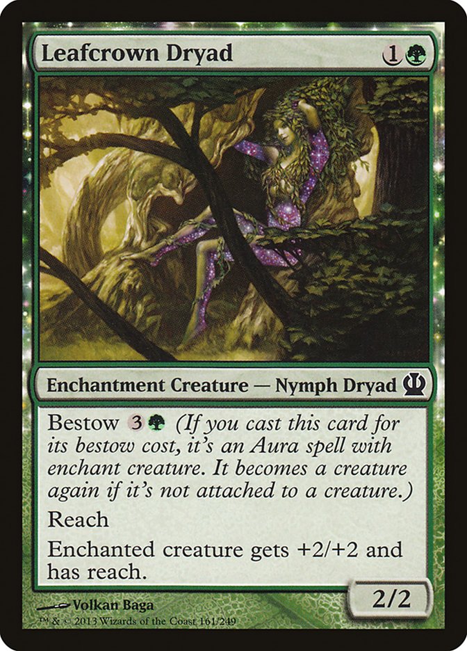Leafcrown Dryad [Theros] | Game Master's Emporium (The New GME)