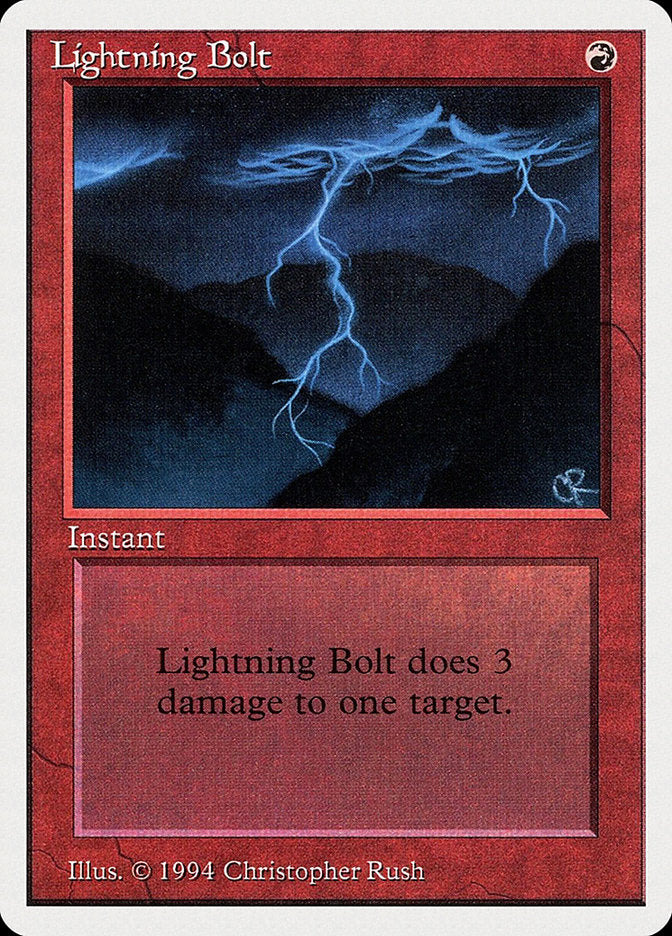 Lightning Bolt [Summer Magic / Edgar] | Game Master's Emporium (The New GME)