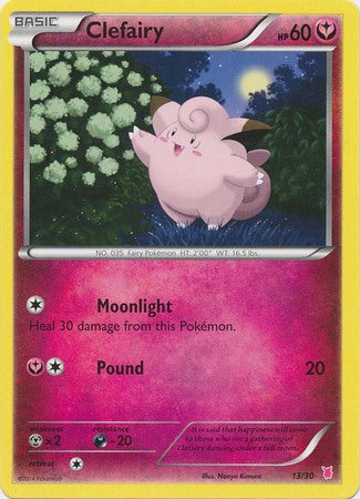 Clefairy (13/30) [XY: Trainer Kit 1 - Wigglytuff] | Game Master's Emporium (The New GME)