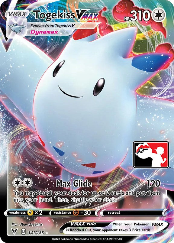 Togekiss VMAX (141/185) [Prize Pack Series One] | Game Master's Emporium (The New GME)
