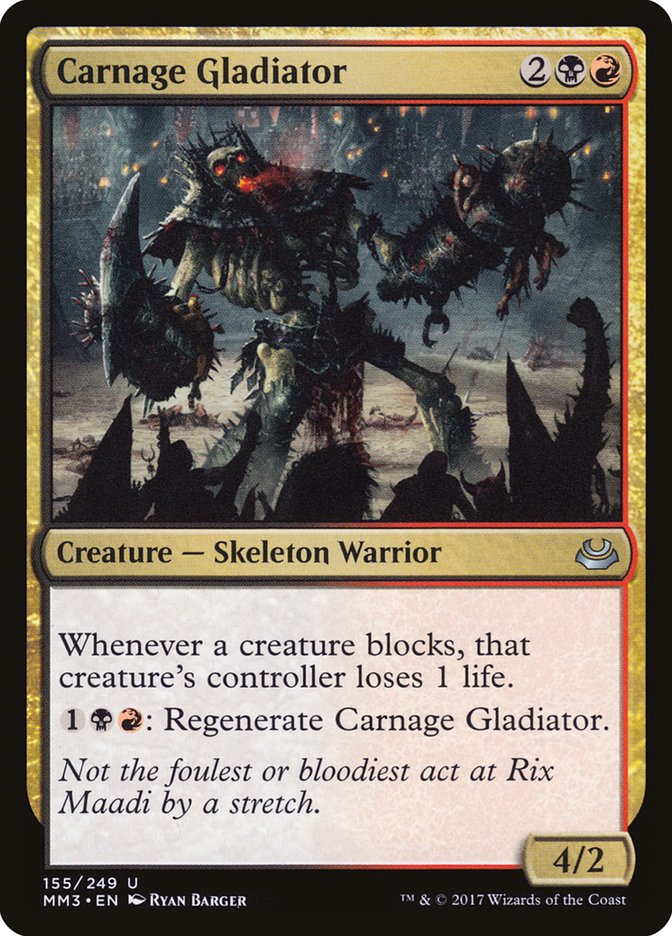 Carnage Gladiator [Modern Masters 2017] | Game Master's Emporium (The New GME)