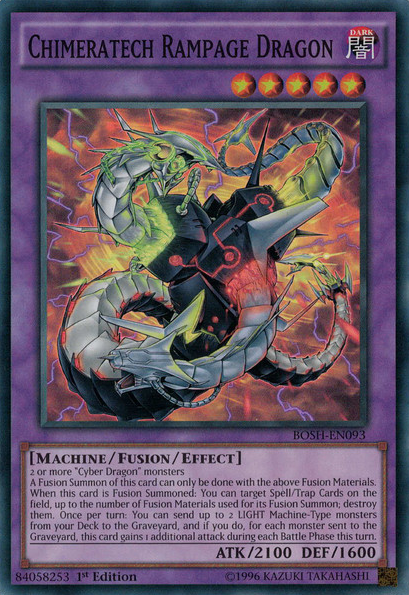 Chimeratech Rampage Dragon [BOSH-EN093] Super Rare | Game Master's Emporium (The New GME)