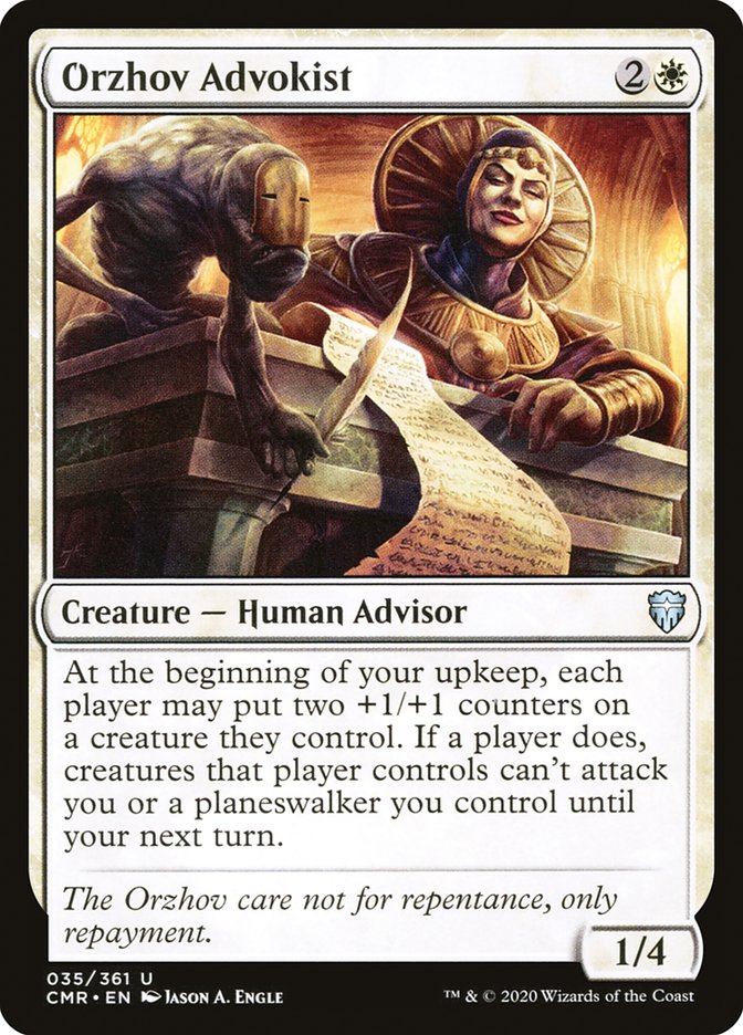 Orzhov Advokist [Commander Legends] | Game Master's Emporium (The New GME)