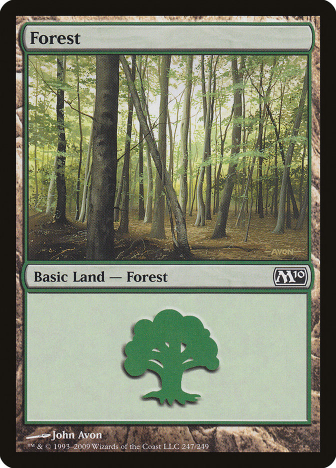 Forest (247) [Magic 2010] | Game Master's Emporium (The New GME)