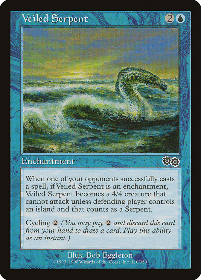 Veiled Serpent [Urza's Saga] | Game Master's Emporium (The New GME)