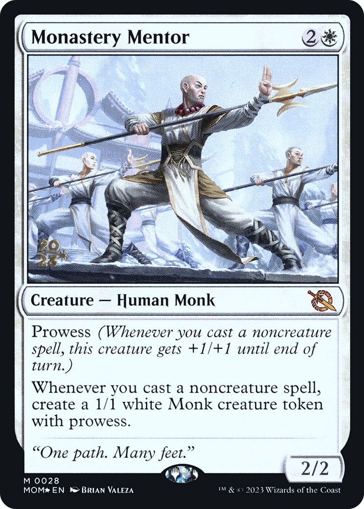 Monastery Mentor [March of the Machine Prerelease Promos] | Game Master's Emporium (The New GME)