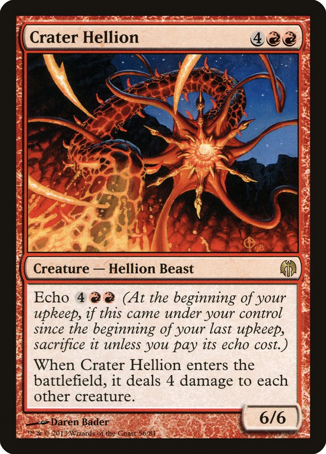 Crater Hellion [Duel Decks: Heroes vs. Monsters] | Game Master's Emporium (The New GME)