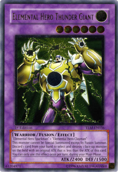 Elemental Hero Thunder Giant [TLM-EN036] Ultimate Rare | Game Master's Emporium (The New GME)
