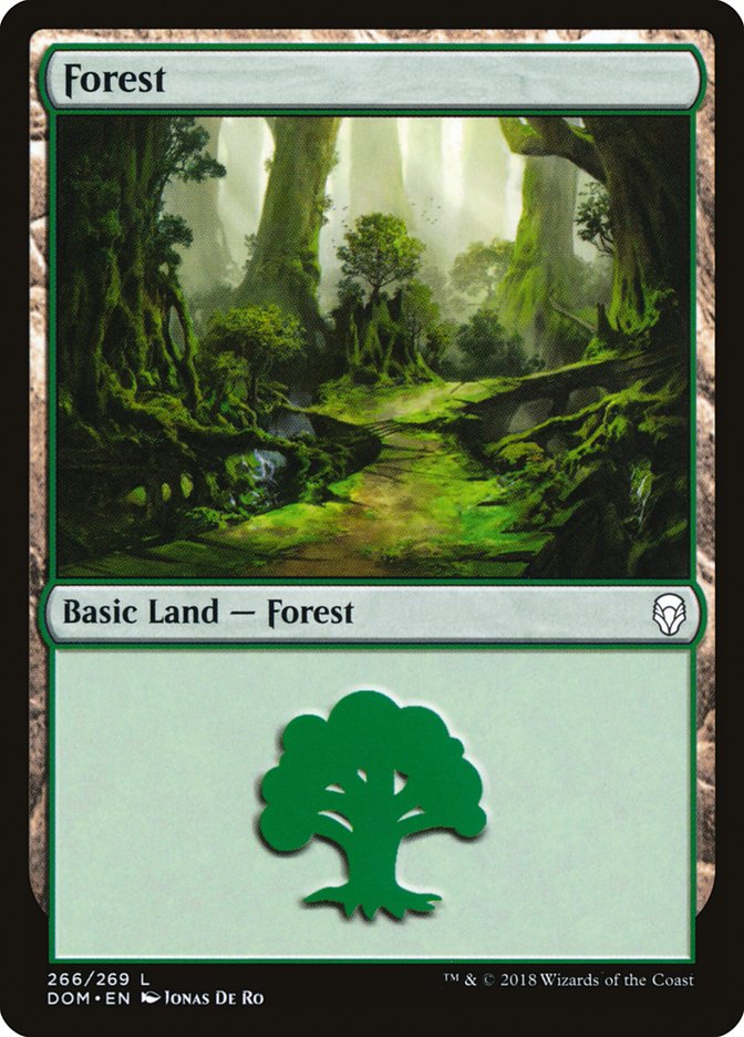 Forest (266) [Dominaria] | Game Master's Emporium (The New GME)