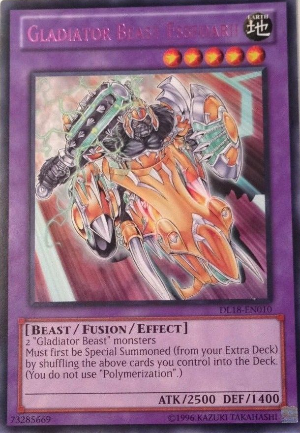 Gladiator Beast Essedarii (Purple) [DL18-EN010] Rare | Game Master's Emporium (The New GME)