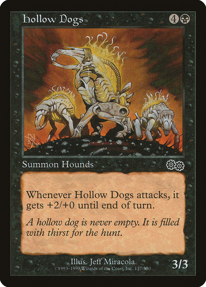 Hollow Dogs [Urza's Saga] | Game Master's Emporium (The New GME)