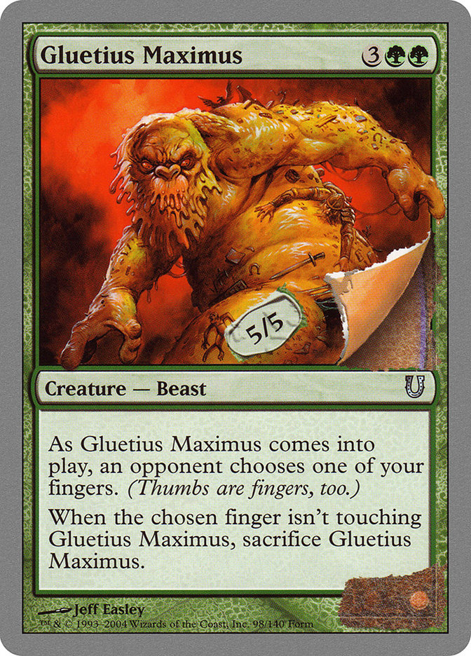 Gluetius Maximus [Unhinged] | Game Master's Emporium (The New GME)