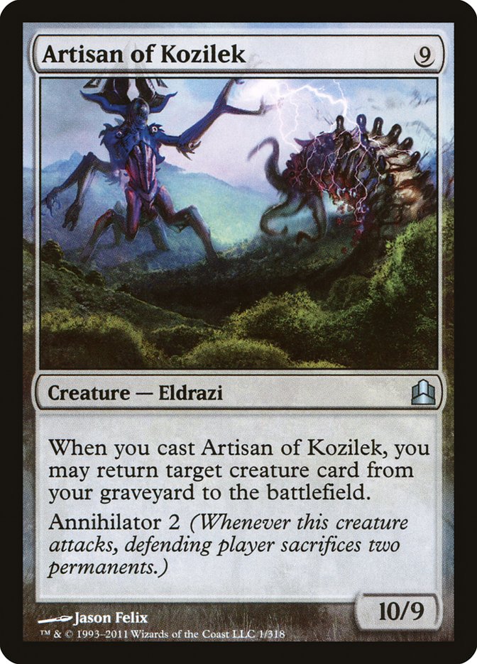 Artisan of Kozilek [Commander 2011] | Game Master's Emporium (The New GME)