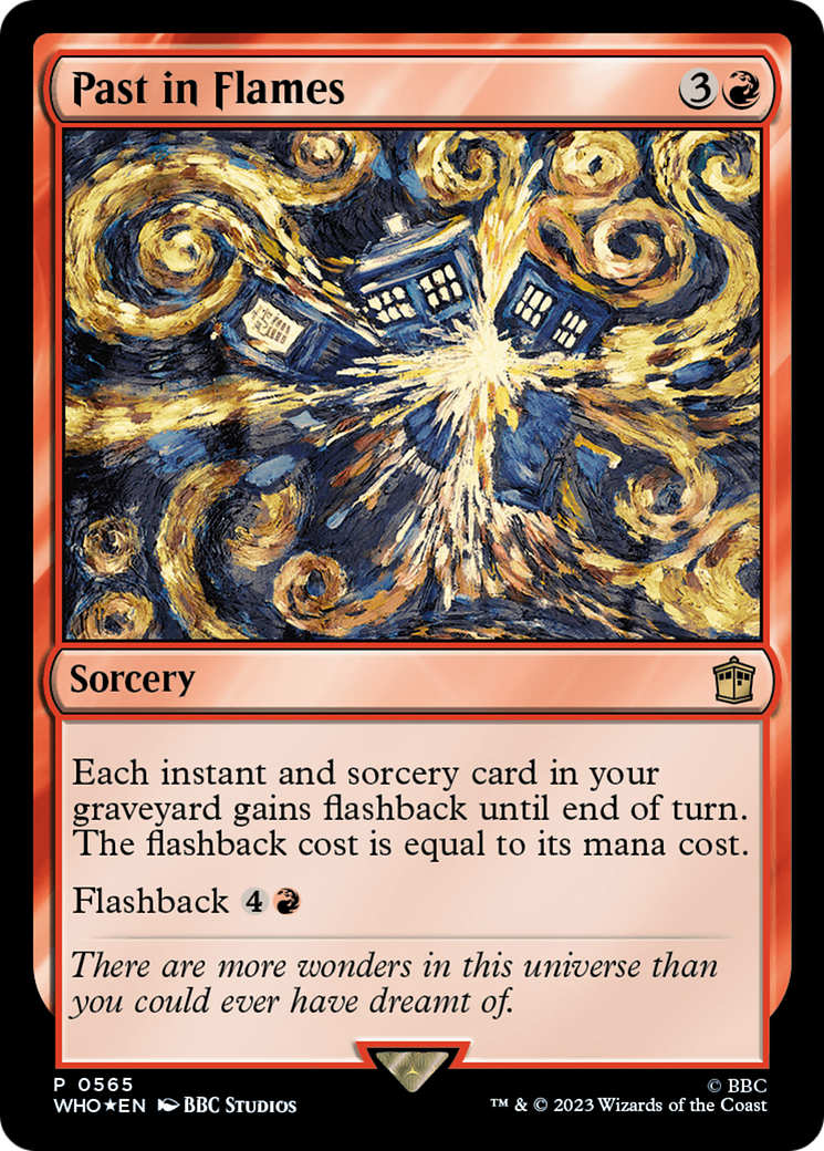 Past in Flames [Doctor Who Promos] | Game Master's Emporium (The New GME)
