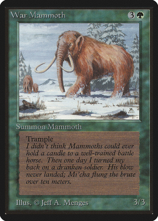 War Mammoth [Beta Edition] | Game Master's Emporium (The New GME)