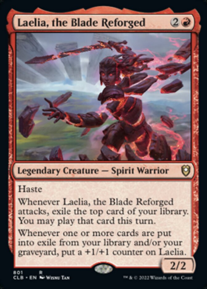 Laelia, the Blade Reforged [Commander Legends: Battle for Baldur's Gate] | Game Master's Emporium (The New GME)