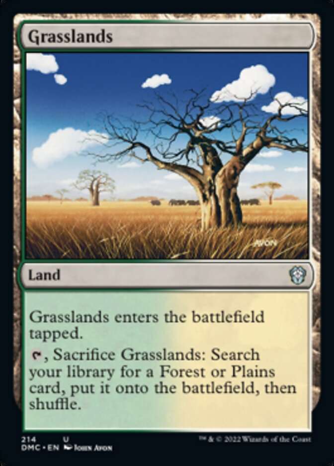 Grasslands [Dominaria United Commander] | Game Master's Emporium (The New GME)