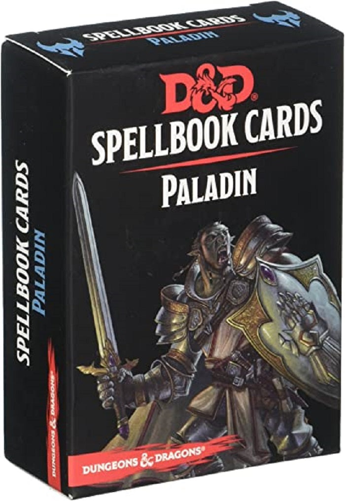D&D Dungeons & Dragons Paladin Spellbook Cards | Game Master's Emporium (The New GME)