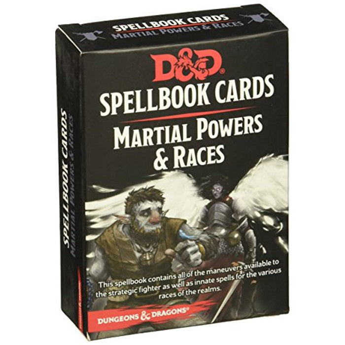 D&D Dungeons & Dragons Martial Powers & Races Spellbook Cards | Game Master's Emporium (The New GME)