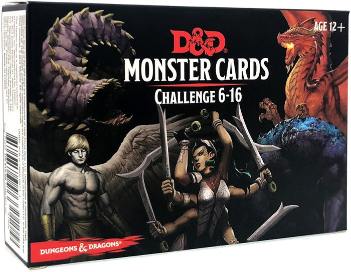 D&D Dungeons & Dragons Monster Challenge Cards 6-16 | Game Master's Emporium (The New GME)