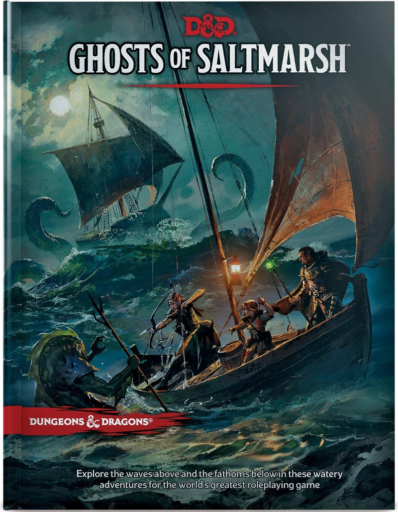 D&D Dungeons & Dragons Ghosts of Saltmarsh (Reg Cover) | Game Master's Emporium (The New GME)