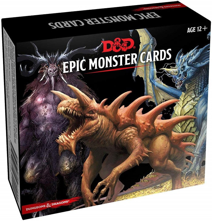 D&D Dungeons & Dragons Epic Monster Cards | Game Master's Emporium (The New GME)