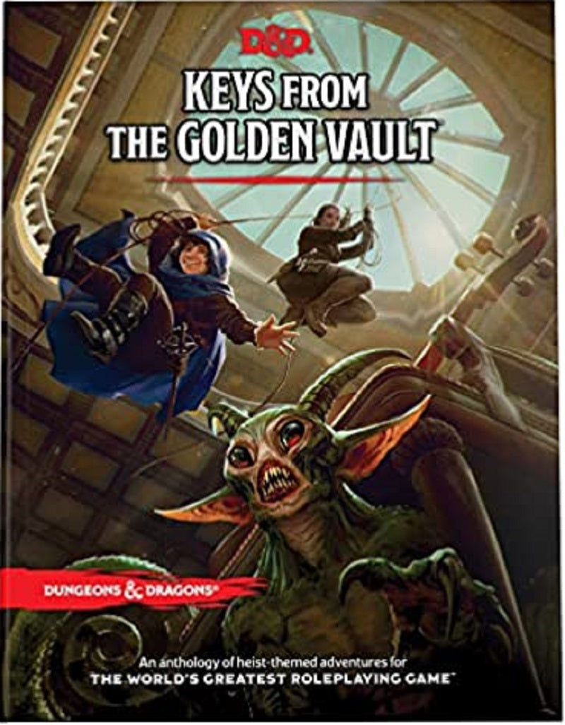 D&D Dungeons & Dragons Keys from the Golden Vault (Reg Cvr) | Game Master's Emporium (The New GME)