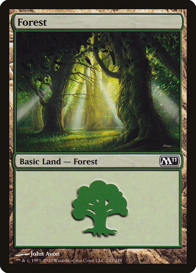 Forest (247) [Magic 2011] | Game Master's Emporium (The New GME)