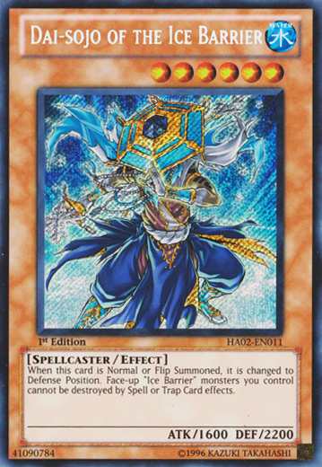 Dai-sojo of the Ice Barrier [HA02-EN011] Secret Rare | Game Master's Emporium (The New GME)