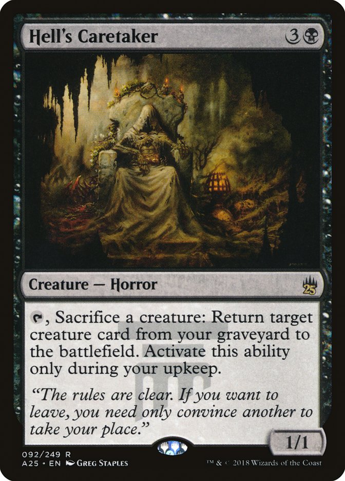 Hell's Caretaker [Masters 25] | Game Master's Emporium (The New GME)