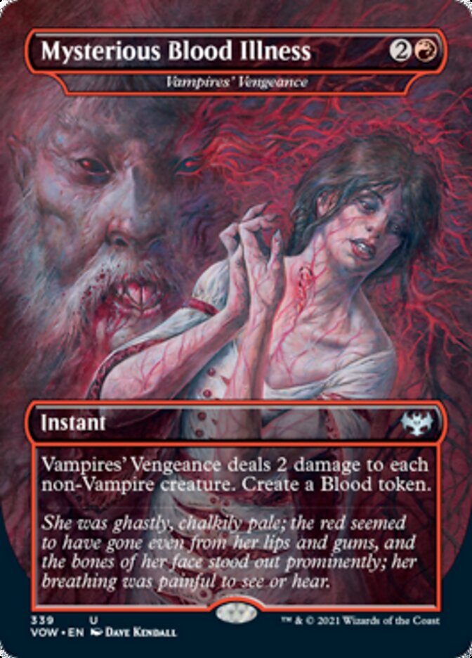 Vampires' Vengeance - Mysterious Blood Illness [Innistrad: Crimson Vow] | Game Master's Emporium (The New GME)