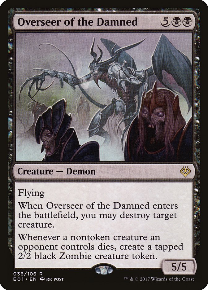 Overseer of the Damned [Archenemy: Nicol Bolas] | Game Master's Emporium (The New GME)