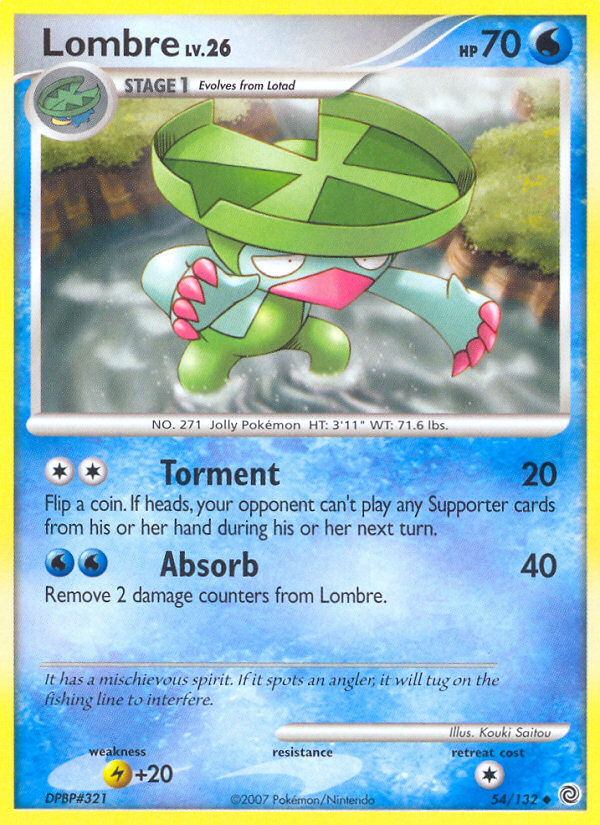 Lombre (54/132) [Diamond & Pearl: Secret Wonders] | Game Master's Emporium (The New GME)