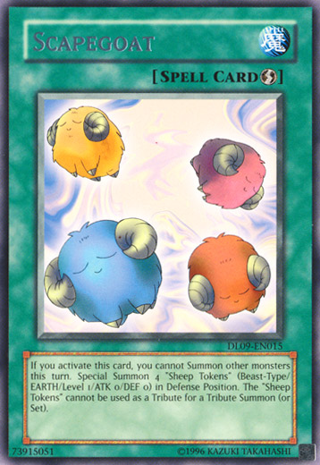 Scapegoat (Silver) [DL09-EN015] Rare | Game Master's Emporium (The New GME)