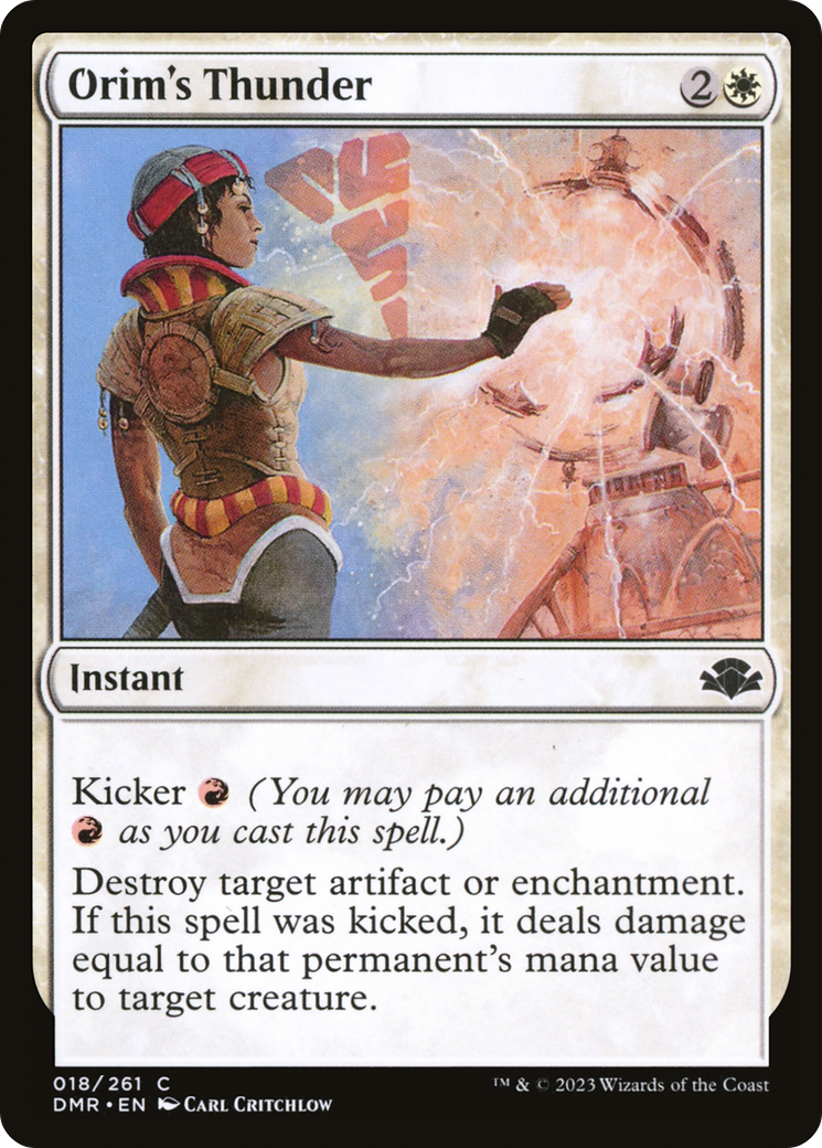 Orim's Thunder [Dominaria Remastered] | Game Master's Emporium (The New GME)