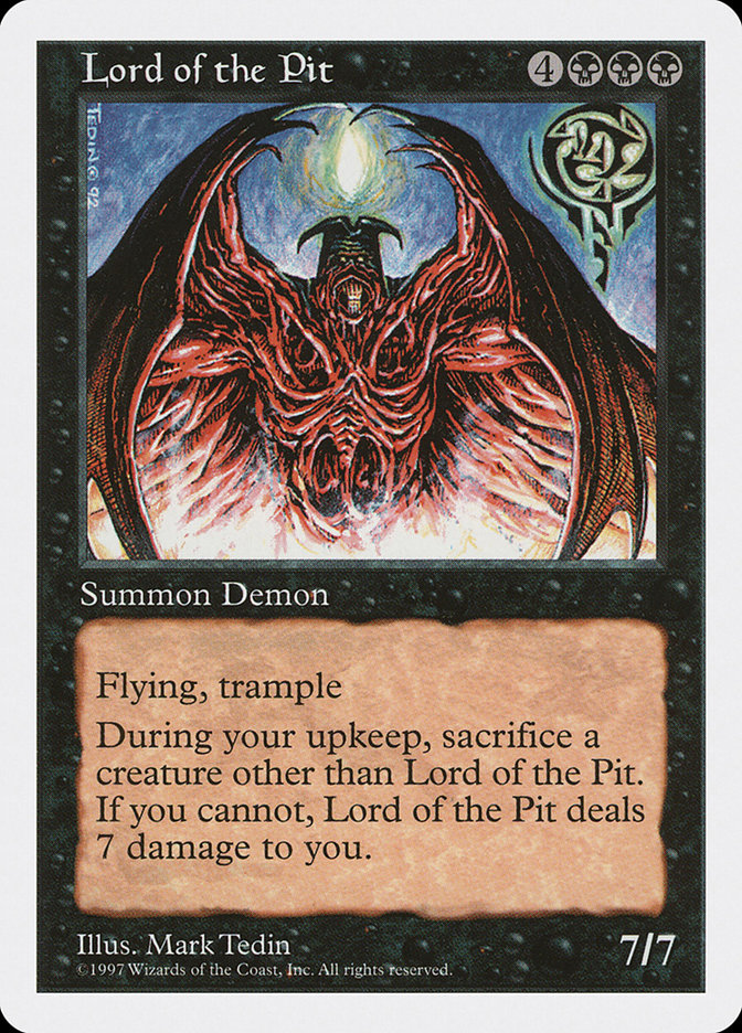 Lord of the Pit [Fifth Edition] | Game Master's Emporium (The New GME)