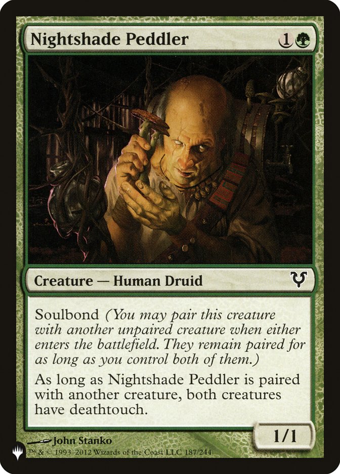 Nightshade Peddler [The List] | Game Master's Emporium (The New GME)