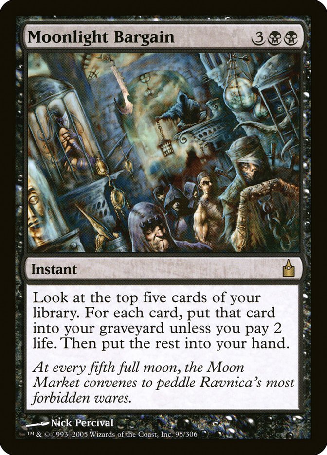 Moonlight Bargain [Ravnica: City of Guilds] | Game Master's Emporium (The New GME)