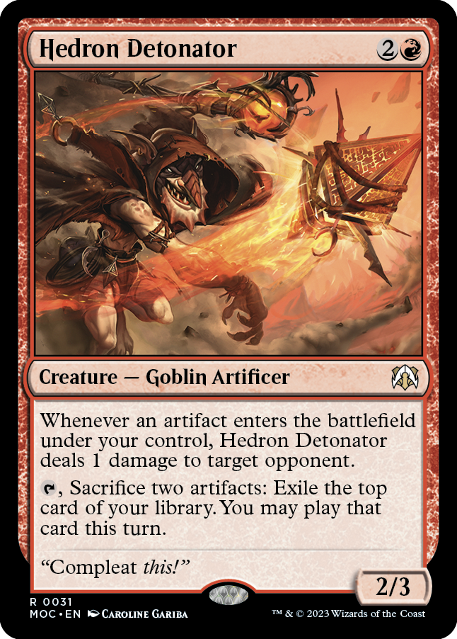 Hedron Detonator [March of the Machine Commander] | Game Master's Emporium (The New GME)