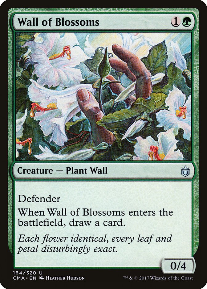 Wall of Blossoms [Commander Anthology] | Game Master's Emporium (The New GME)