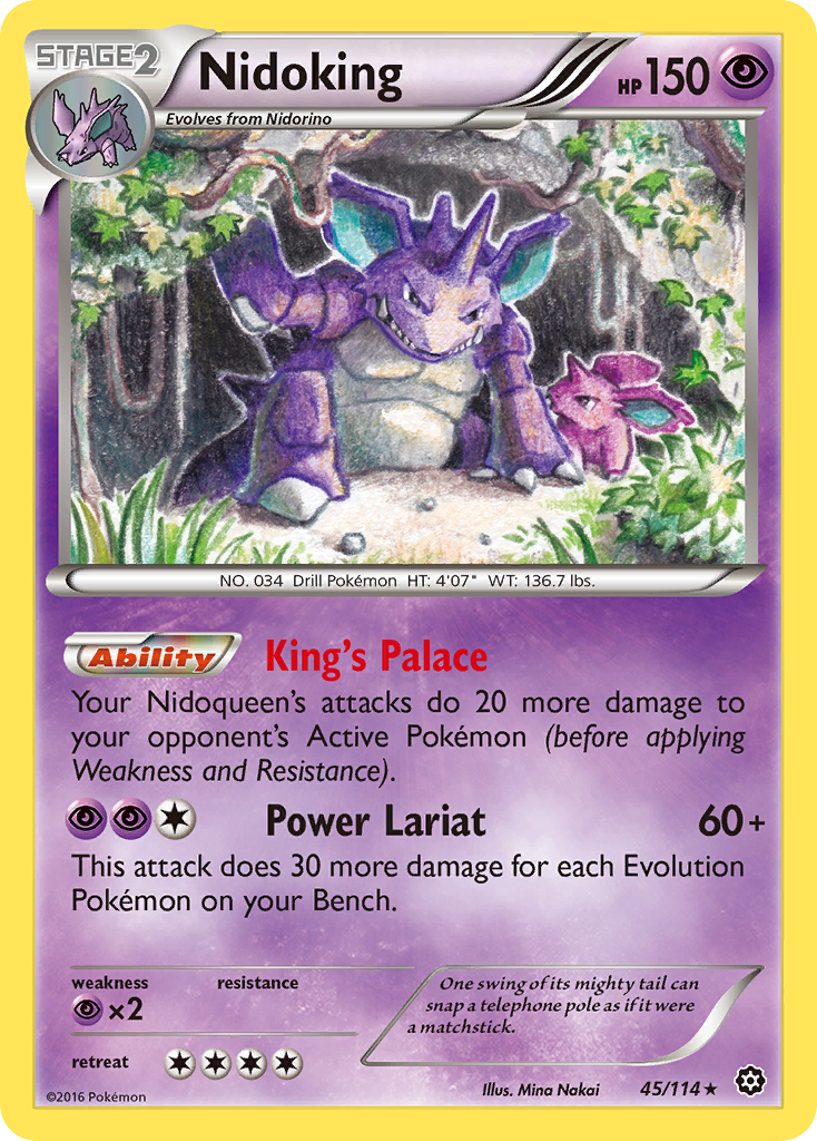 Nidoking (45/114) [XY: Steam Siege] | Game Master's Emporium (The New GME)