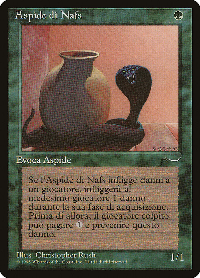 Nafs Asp (Italian) - "Aspide di Nafs" [Rinascimento] | Game Master's Emporium (The New GME)
