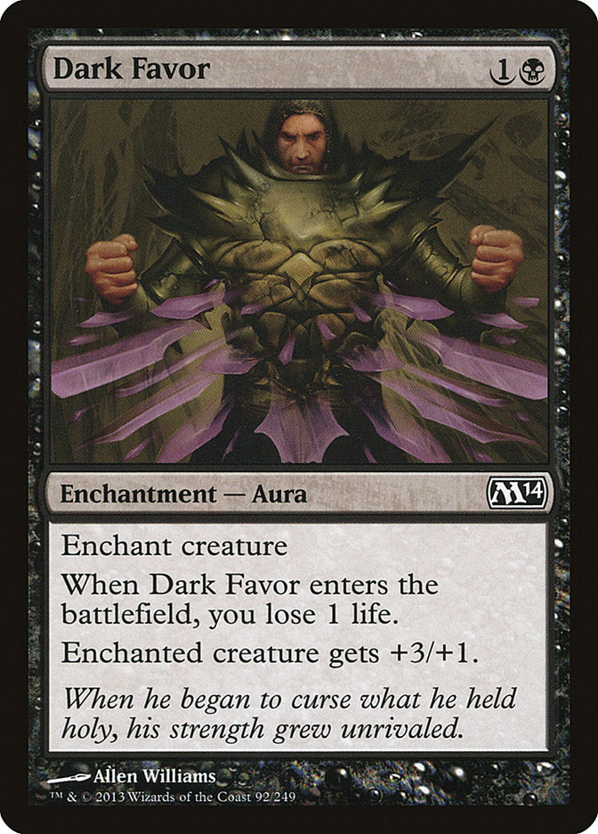 Dark Favor [Magic 2014] | Game Master's Emporium (The New GME)