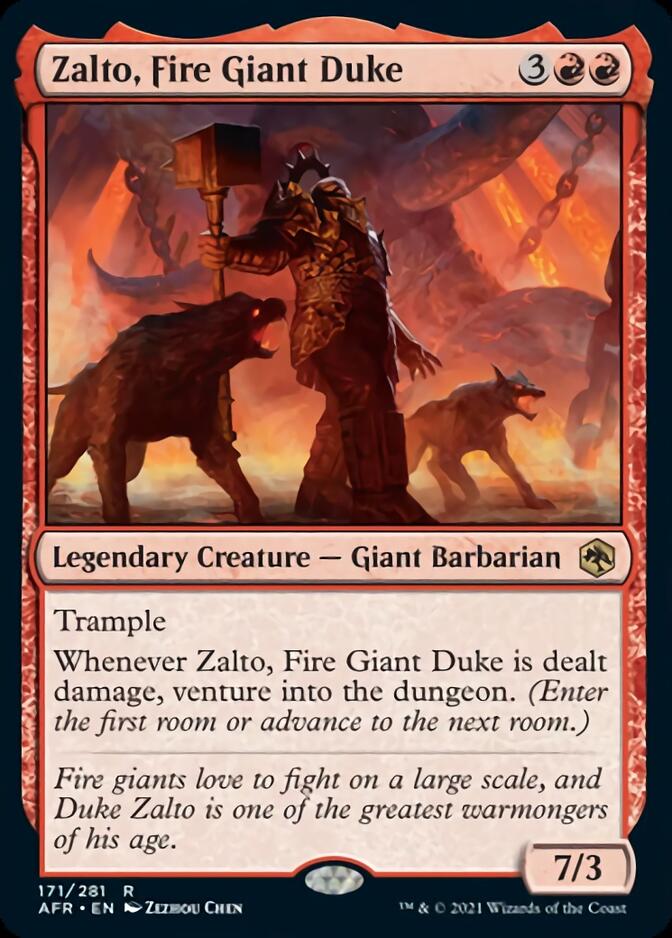Zalto, Fire Giant Duke [Dungeons & Dragons: Adventures in the Forgotten Realms] | Game Master's Emporium (The New GME)