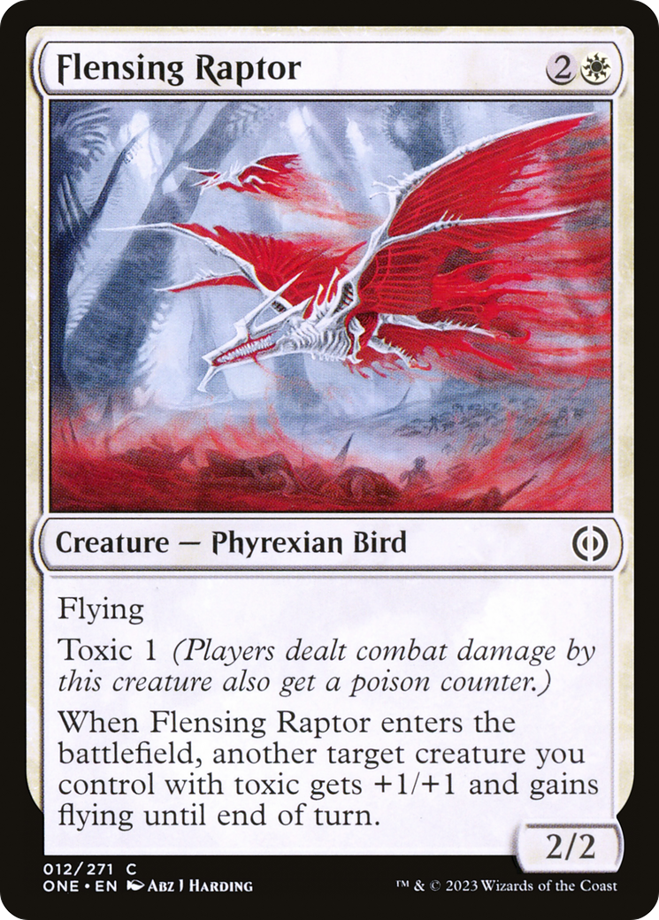 Flensing Raptor [Phyrexia: All Will Be One] | Game Master's Emporium (The New GME)