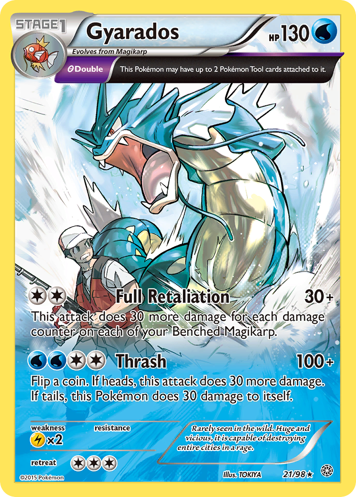 Gyarados (21/98) [XY: Ancient Origins] | Game Master's Emporium (The New GME)