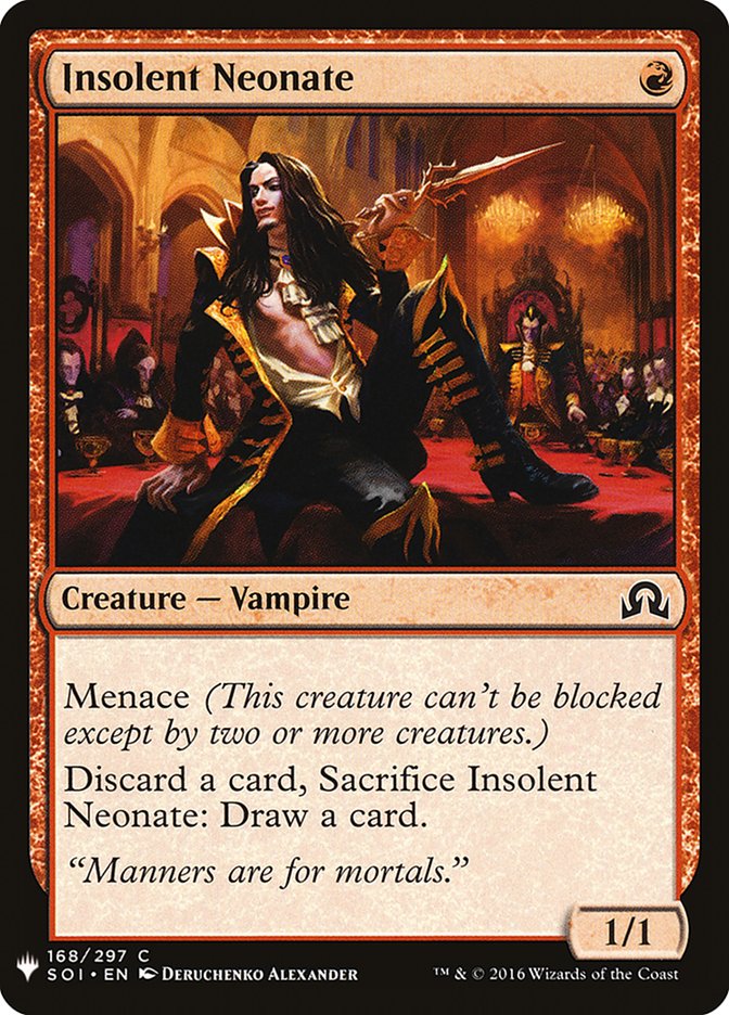 Insolent Neonate [Mystery Booster] | Game Master's Emporium (The New GME)
