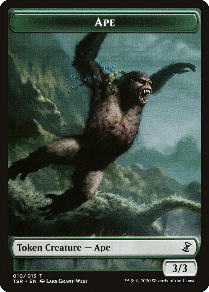 Angel // Ape Double-Sided Token [Double Masters Tokens] | Game Master's Emporium (The New GME)