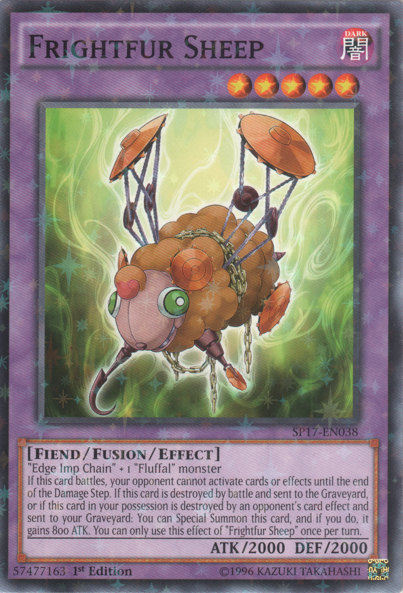 Frightfur Sheep [SP17-EN038] Starfoil Rare | Game Master's Emporium (The New GME)